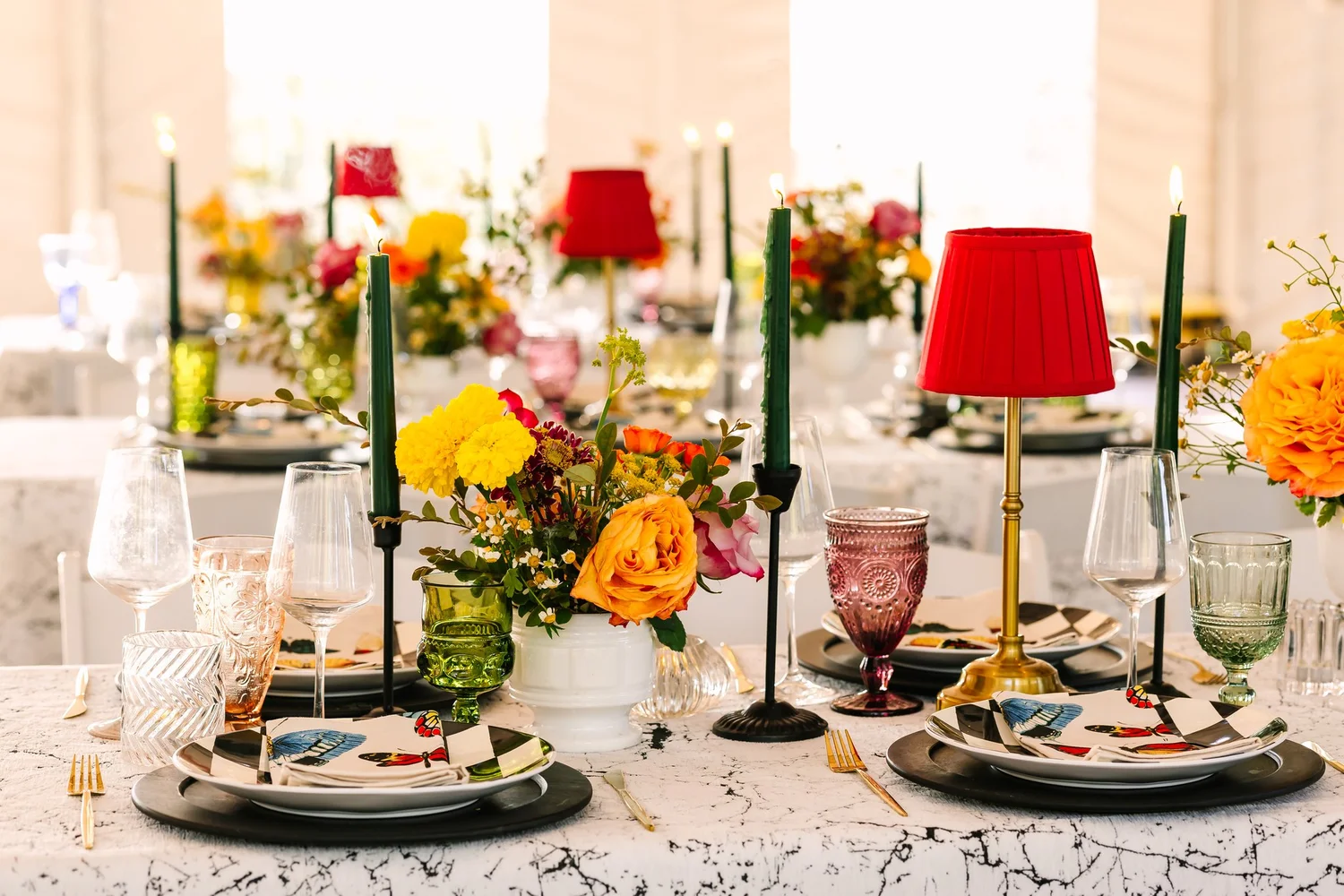 A celebration at the estate